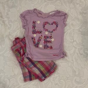 Sketchers T-shirt and shorts